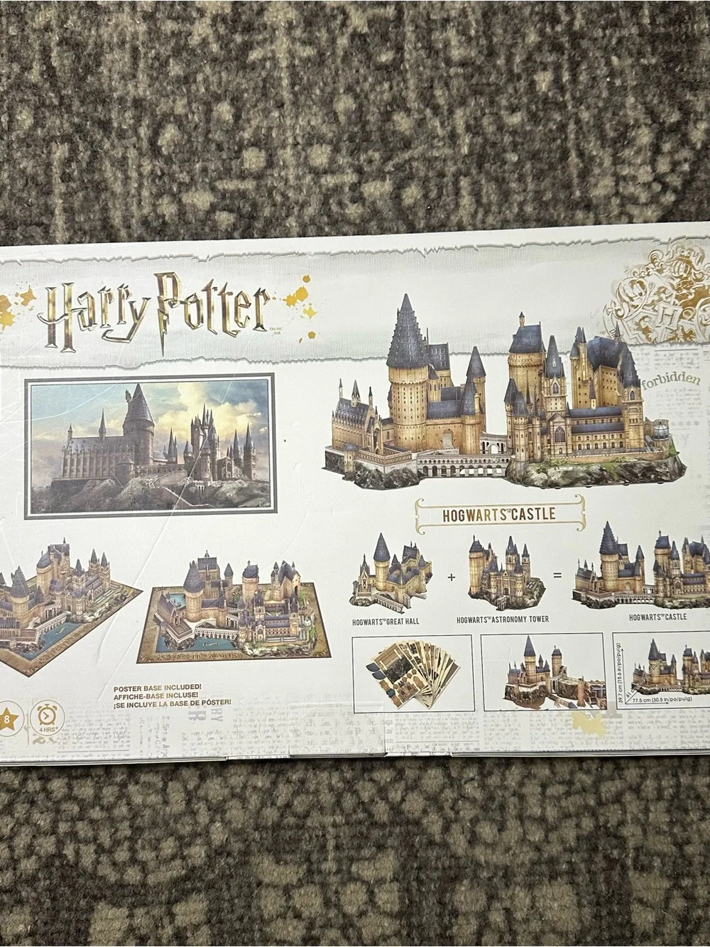 Wizarding World Harry Potter Hogwarts Castle 3D Puzzle 428 Pieces